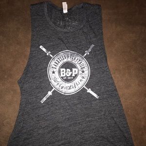 Barbells and Ponytails muscle tank